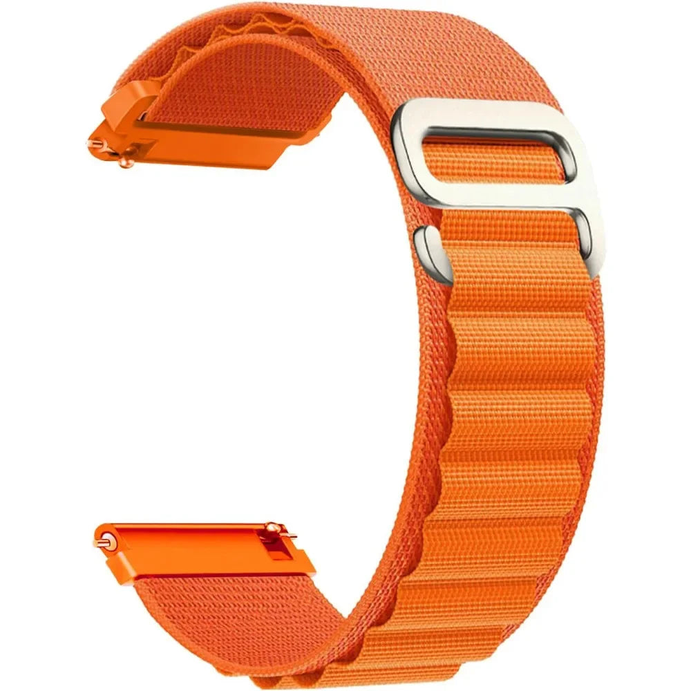 COROS Nylon Trail & Alpine Loop Watch Band - Alpine - Orange