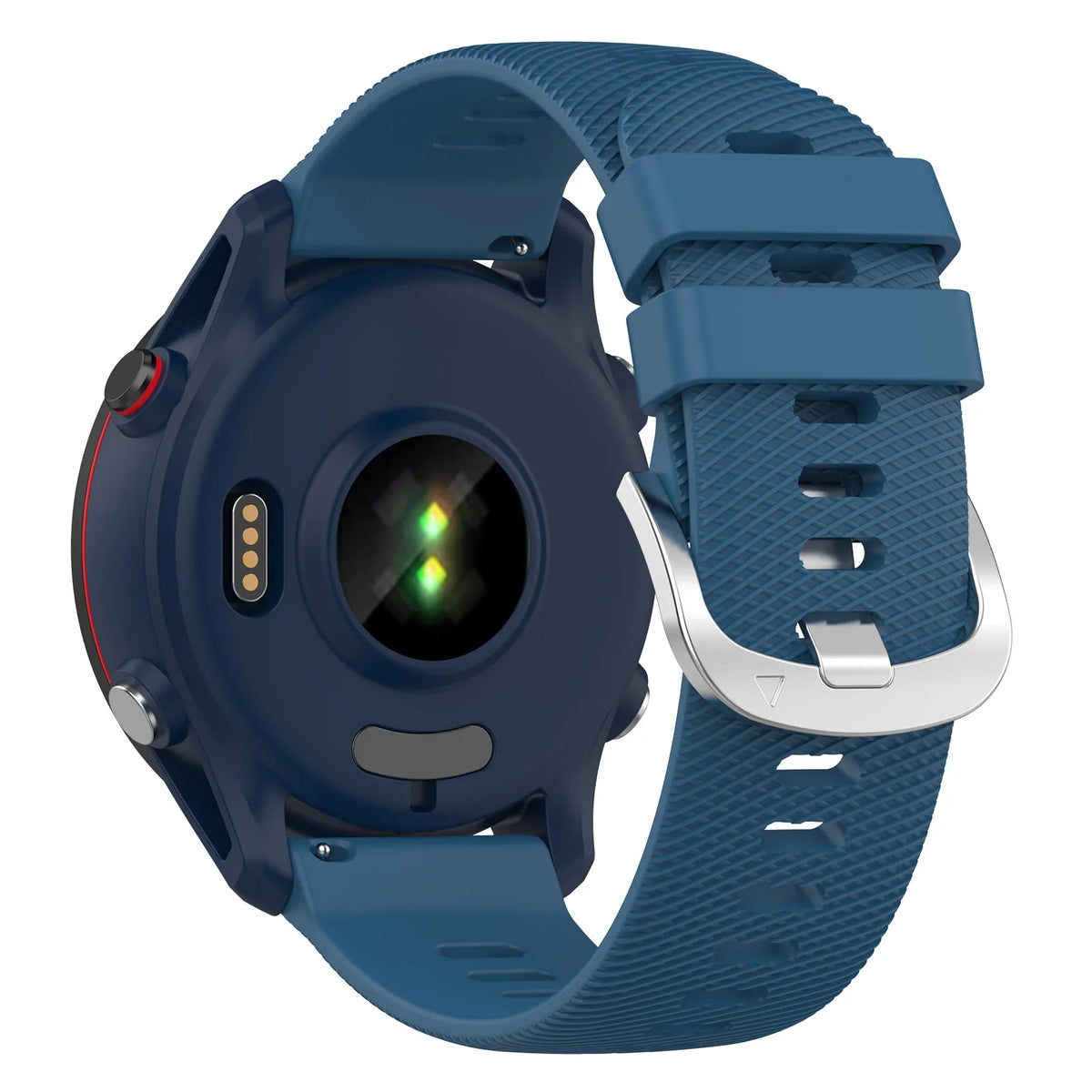 Motorola Moto Textured Silicone Buckle Band — Blue