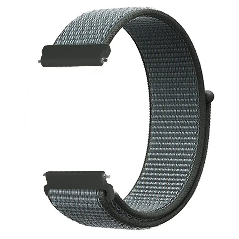 Polar Adjustable Nylon Sport Loop Band – Dark Gray / Black