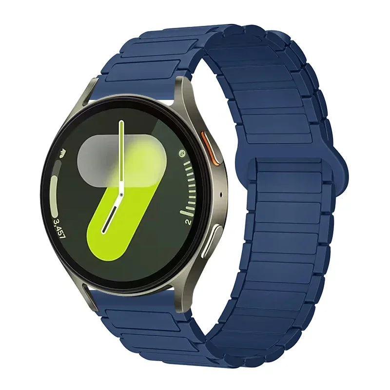 COROS Ribbed Magnetic Silicone Loop Band – Blue