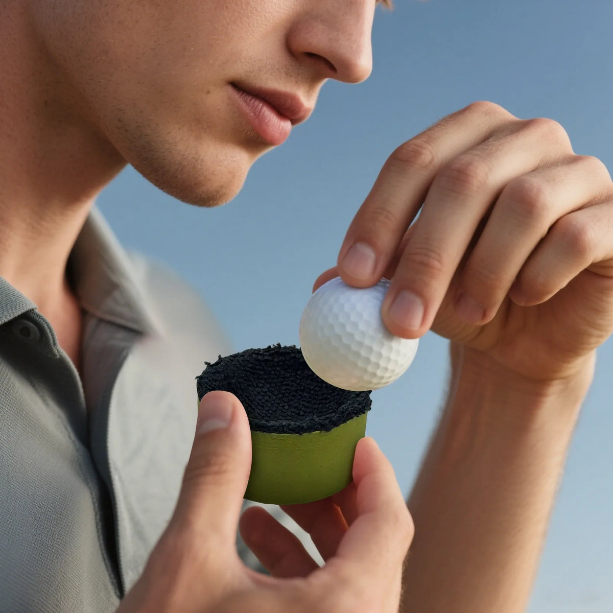 Pocket Golf Ball Washer with Magnetic Base