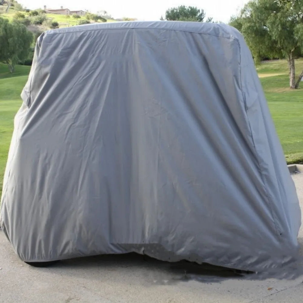Silver Golf Cart Storage Cover, Waterproof, 3 Sizes
