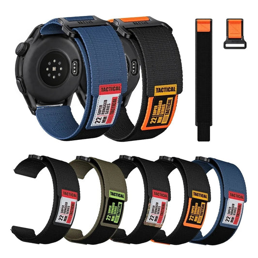 COROS PACE & APEX Nylon Hook-and-Loop Band with Woven Label — BandsCo Straps