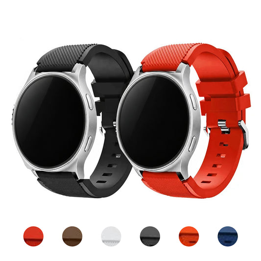 Motorola Moto Watch Silicone Sport Band with Wide Keeper — original band and real variant previews
