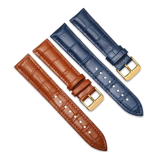 Suunto Race, Vertical & 9 Peak Crocodile-Embossed Leather Buckle Band – BandsCo Straps