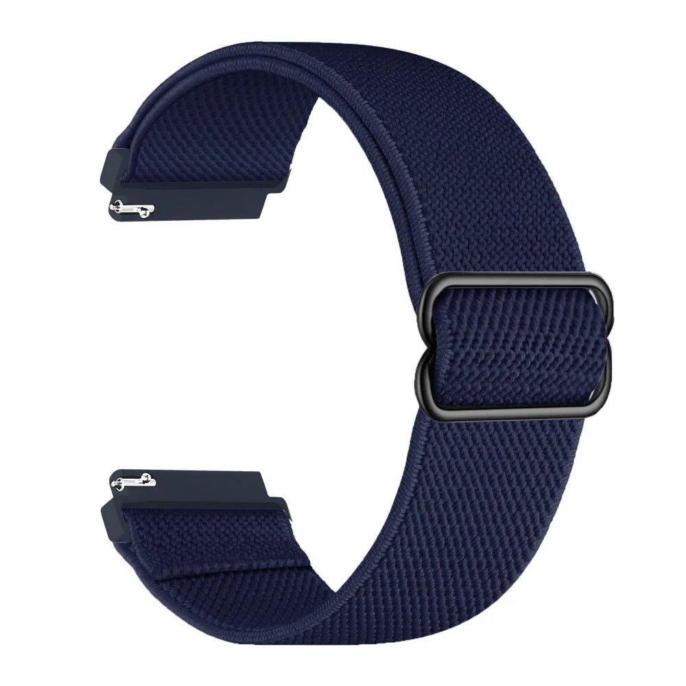 COROS Elastic Nylon Loop Band with Slider – Navy Blue