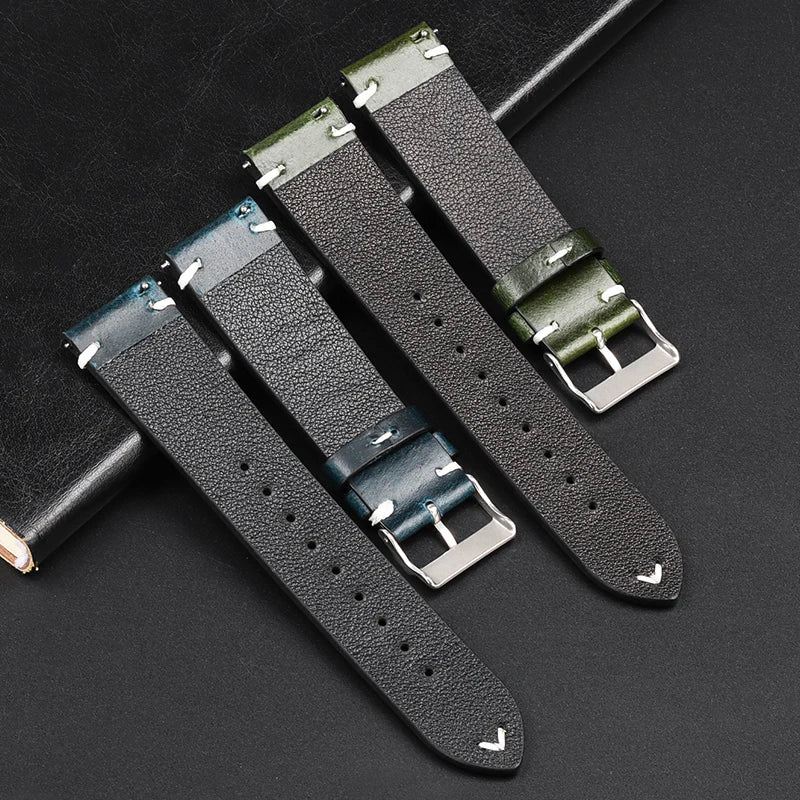 Leather band color and underside details for COROS – BandsCo Straps