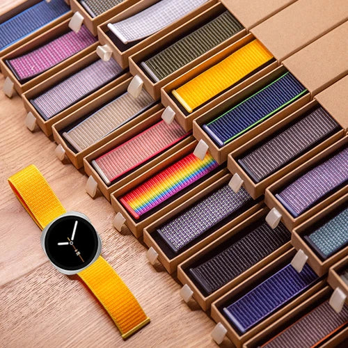 Nylon loop watch bands in multiple colors for Samsung Galaxy Watch8, Watch8 Classic and Watch9