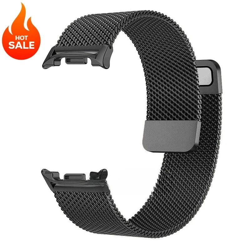 Magnetic Milanese Mesh Band in Black for Samsung Galaxy Watch8, Watch8 Classic and Watch9